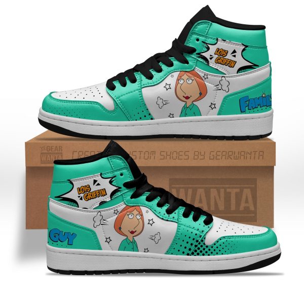 Lois Griffin Air J1S Sneakers Custom Family Guy Shoes-Gearsnkrs