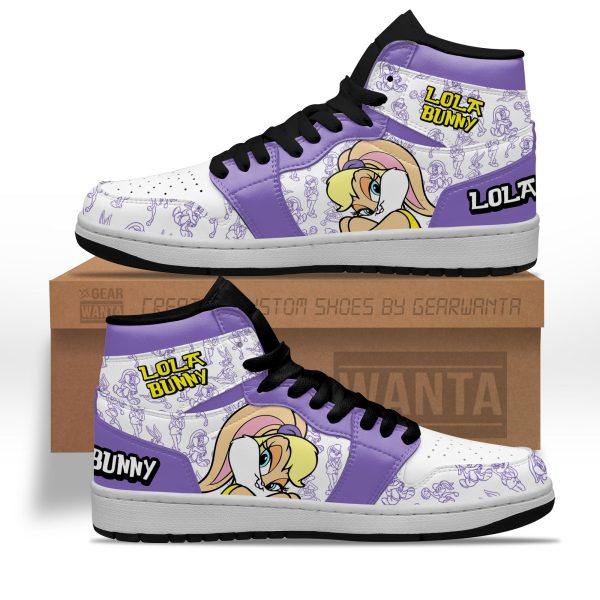 Lola Bunny J1 Shoes Custom For Cartoon Fans Sneakers Pt04 1 - Perfectivy