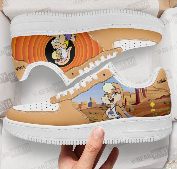 Lola Bunny Looney Tunes Custom Air Sneakers Qd14 2 - Perfectivy