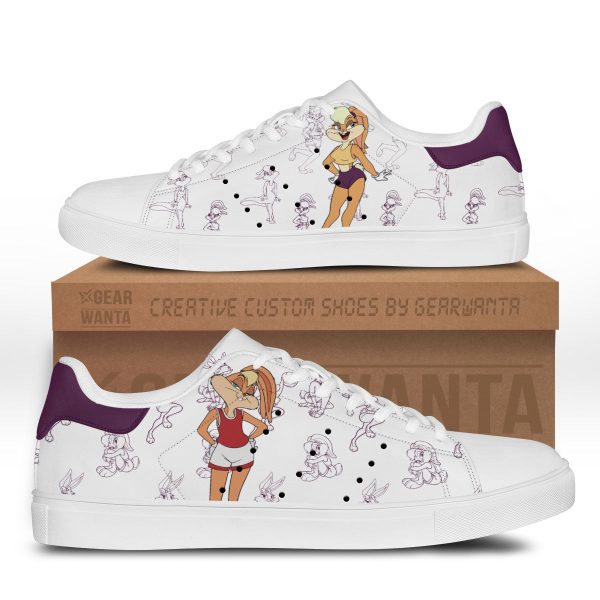 Lola Bunny Skate Shoes Custom Looney Tunes Cartoon Shoes-Gearsnkrs