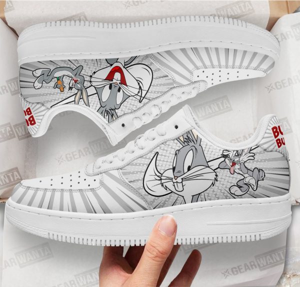 Looney Tunes Bugs Bunny Air Sneakers Custom 2 - Perfectivy