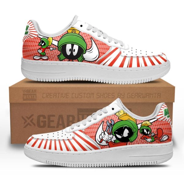 Looney Tunes Marvin Air Sneakers Custom 1 - Perfectivy