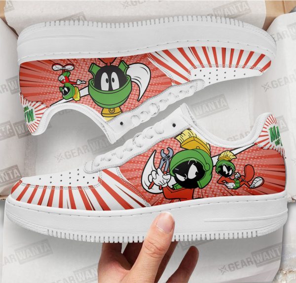 Looney Tunes Marvin Air Sneakers Custom 2 - Perfectivy