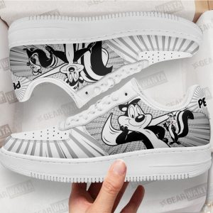 Looney Tunes Pepe Air Sneakers Custom 2 - PerfectIvy