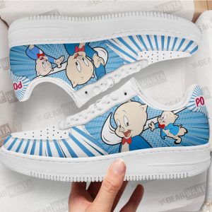 Looney Tunes Porky Air Sneakers Custom 2 - PerfectIvy