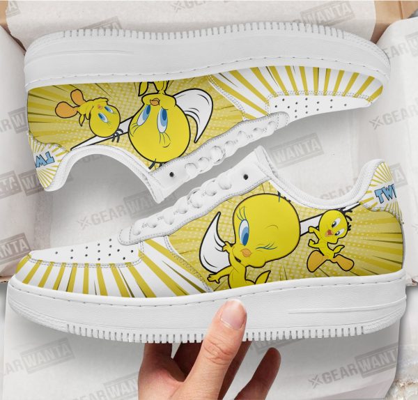 Looney Tunes Tweety Air Sneakers Custom 2 - Perfectivy