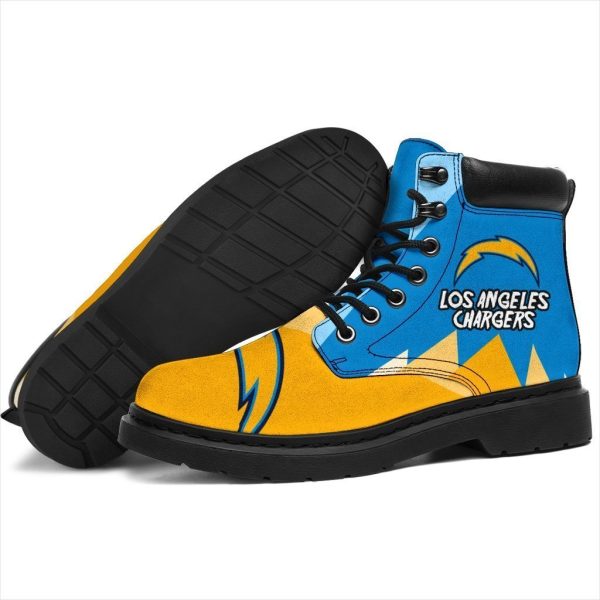 Los Angeles Chargers Boots Shoes Special Gift For Fan-Gearsnkrs