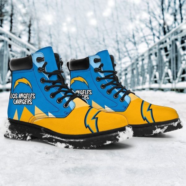 Los Angeles Chargers Boots Shoes Special Gift For Fan-Gearsnkrs