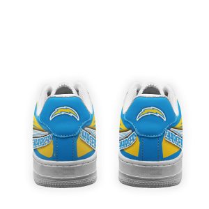 Los Angeles Chargers Air Shoes Custom Naf Sneakers For Fans-Gearsnkrs