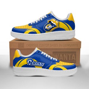 Los Angeles Rams Air Sneakers Custom Force Shoes Sexy Lips For Fans-Gear Wanta