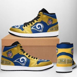 Los Angeles Rams Sneaker Team Custom Eachstep Shoes-Gear Wanta