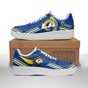 Los Angeles Rams Air Sneakers Custom Force Shoes For Fans-Gear Wanta