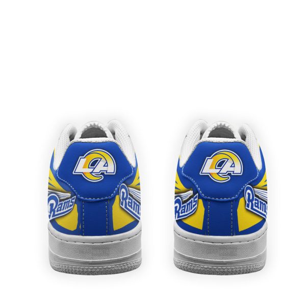 Los Angeles Rams Air Shoes Custom Naf Sneakers For Fans-Gearsnkrs