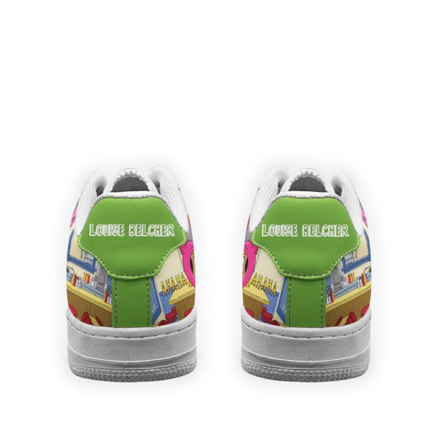 Louise Belcher Bob'S Burger Custom Air Sneakers Qd12 3 - Perfectivy