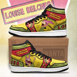 Louise Bob's Burger J1 Shoes Custom For Cartoon Fans Sneakers TT13 1 - PerfectIvy