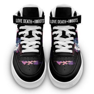 Love, Death &Amp; Robots Air Mid Shoes Custom Sneakers-Gearsnkrs
