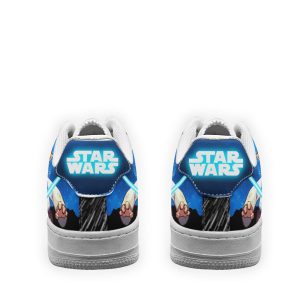 Luke Skywalker Air Sneakers Custom Star Wars Shoes 4 - Perfectivy
