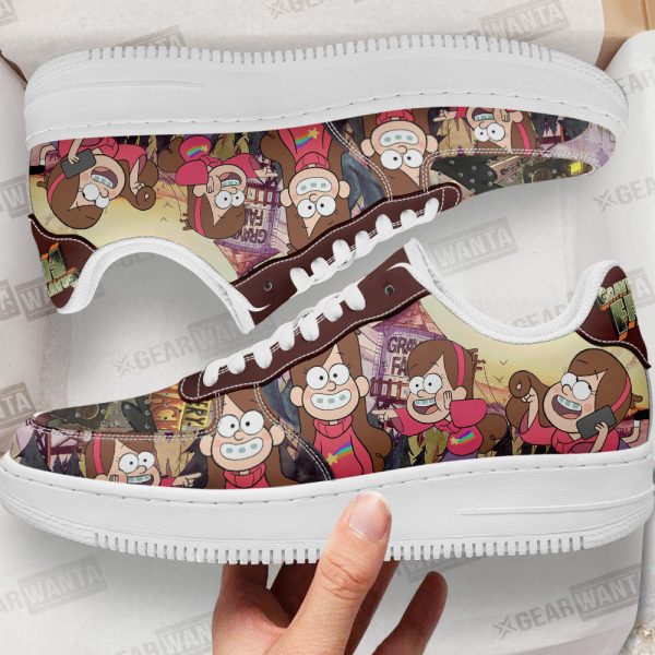 Mabel Pines Gravity Falls Air Sneakers Custom Cartoon Shoes 1 - Perfectivy