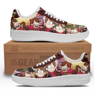 Mabel Pines Gravity Falls Air Sneakers Custom Cartoon Shoes 2 - PerfectIvy