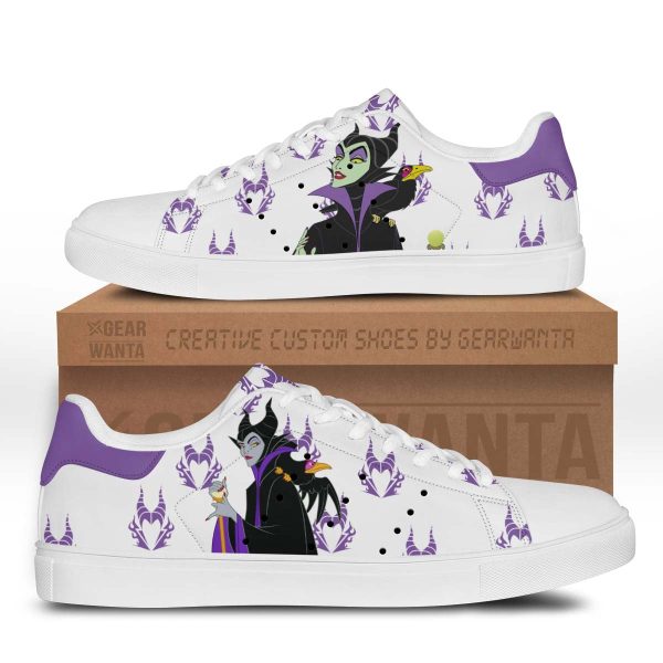 Maleficant Skate Shoes Custom Maleficant Cartoon Shoes-Gearsnkrs