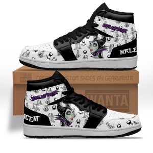 Maleficent J1 Shoes Custom For Cartoon Fans Sneakers PT04 1 - PerfectIvy