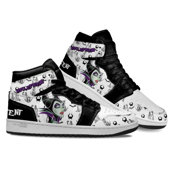 Maleficent J1 Shoes Custom For Cartoon Fans Sneakers Pt04 3 - Perfectivy