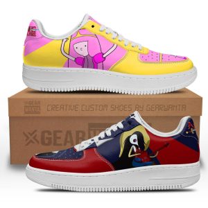 Marceline And Bubblegum Air Sneakers Custom Adventure Time Shoes 2 - Perfectivy