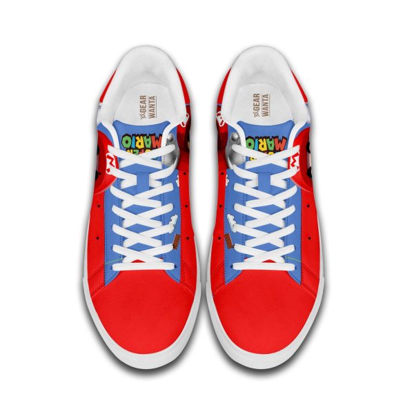 Mario Skate Shoes Custom Super Mario Game Shoes-Gearsnkrs