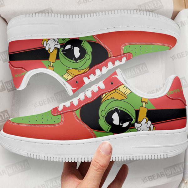 Marvin The Martian Custom Cartoon Kid Jd Sneakers Lt1310 2 - Perfectivy