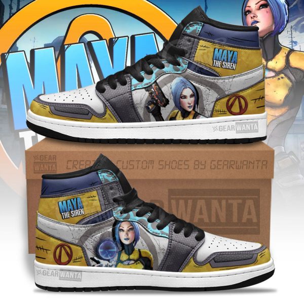 Maya Borderlands J1 Shoes Custom For Fans Sneakers Mn04 1 - Perfectivy