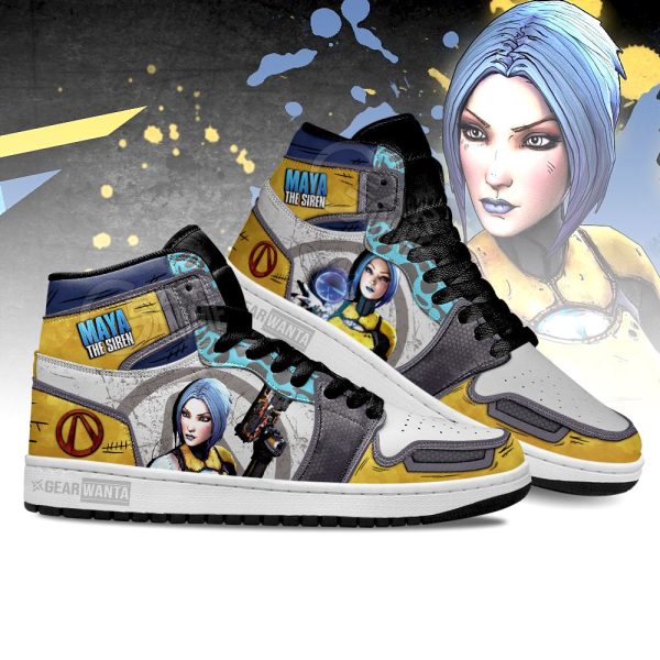 Maya Borderlands J1 Shoes Custom For Fans Sneakers Mn04 3 - Perfectivy