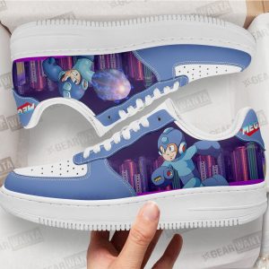 Mega Man Air Sneakers Custom For Gamer Shoes 1 - PerfectIvy