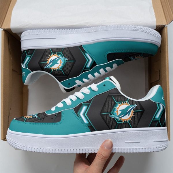 Miami Dolphins Air Sneakers 107Rb-Naf-Gearsnkrs