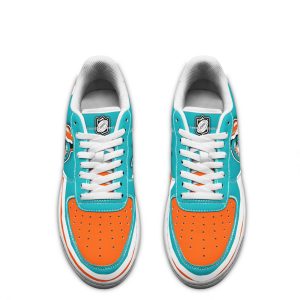 Miami Dolphins Air Sneakers Custom Force Shoes Sexy Lips For Fans-Gearsnkrs