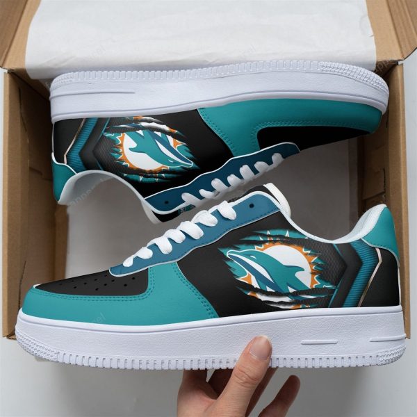 Miami Dolphins Air Sneakers Custom Shoes For Fans 2022-Gearsnkrs