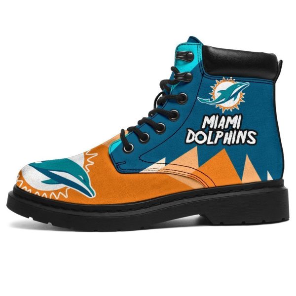 Miami Dolphins Boots Shoes Special Gift For Fan-Gearsnkrs