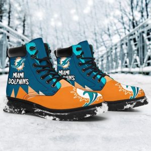 Miami Dolphins Boots Shoes Special Gift For Fan-Gearsnkrs