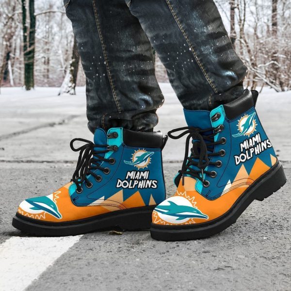 Miami Dolphins Boots Shoes Special Gift For Fan-Gearsnkrs