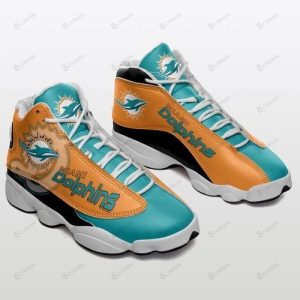 Miami Dolphins Custom Shoes J13 Sneakers 364-Gear Wanta