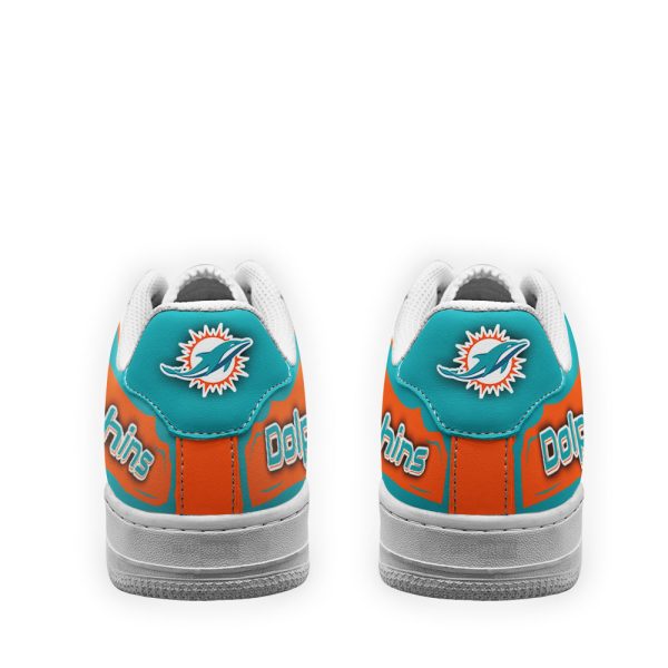 Miami Dolphins Air Sneakers Custom Naf Shoes For Fan-Gearsnkrs