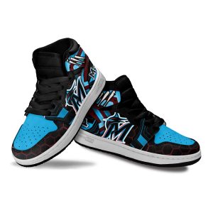 Miami Marlins Football Team Kid Sneakers Custom For Kids 3 - Perfectivy