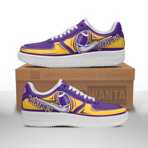 Minnesota Vikings Air Shoes Custom NAF Sneakers For Fans-Gear Wanta