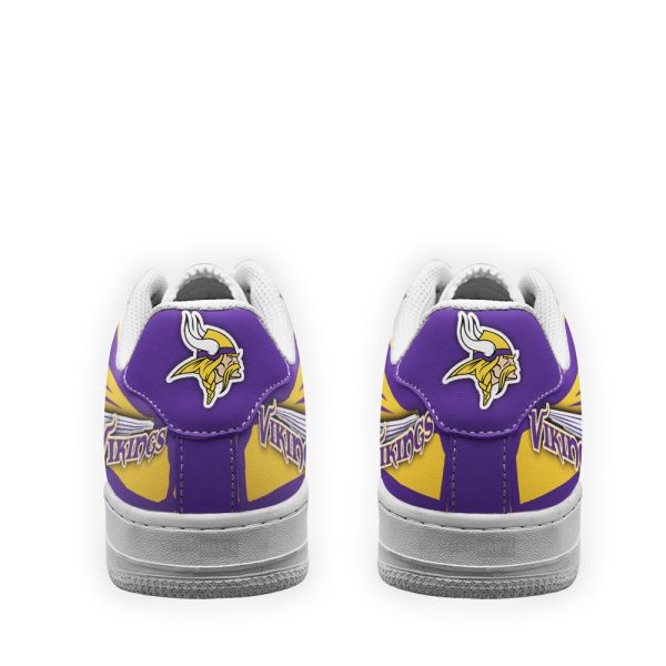 Minnesota Vikings Air Shoes Custom Naf Sneakers For Fans-Gearsnkrs