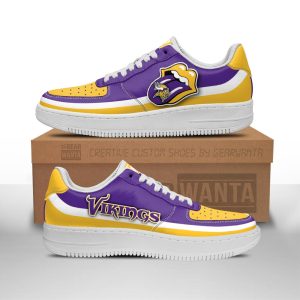 Minnesota Vikings Air Sneakers Custom Force Shoes Sexy Lips For Fans-Gear Wanta