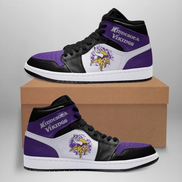 Minnesota Vikings Custom Shoes Sneakers Jd Sneakers Hi-Gearsnkrs