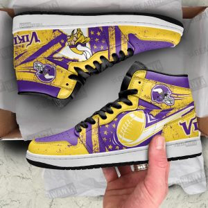 Minnesota Vikings Football Team J1 Shoes Custom For Fans Sneakers TT13 2 - PerfectIvy