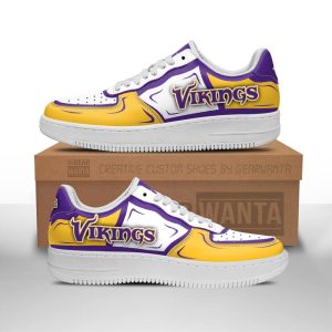 Minnesota Vikings Air Sneakers Custom NAF Shoes For Fan-Gear Wanta