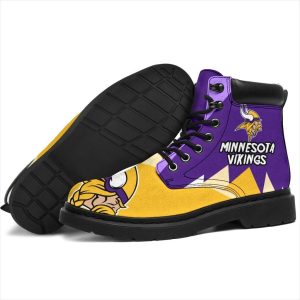 Minnesota Virkings Boots Shoes Idea For Fan-Gearsnkrs