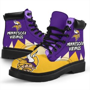 Minnesota Virkings Boots Shoes Idea For Fan-Gearsnkrs