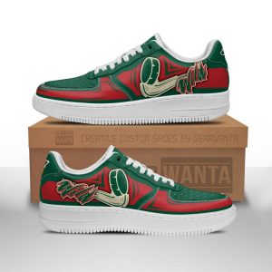 Minnesota Wild Air Shoes Custom NAF Sneakers For Fans-Gear Wanta